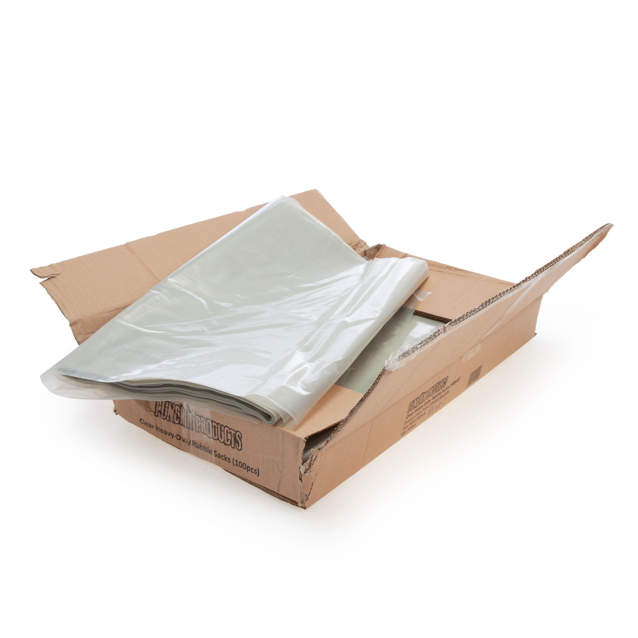 Punchin CLEARRUBBLE100 Heavy-Duty Rubble Sacks 50L (Box of 100)