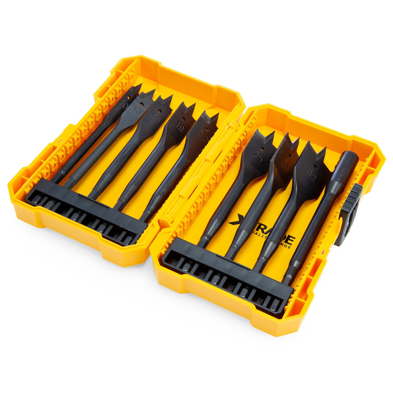 Xtrade X0900225 Flat Bit Set 9 Piece