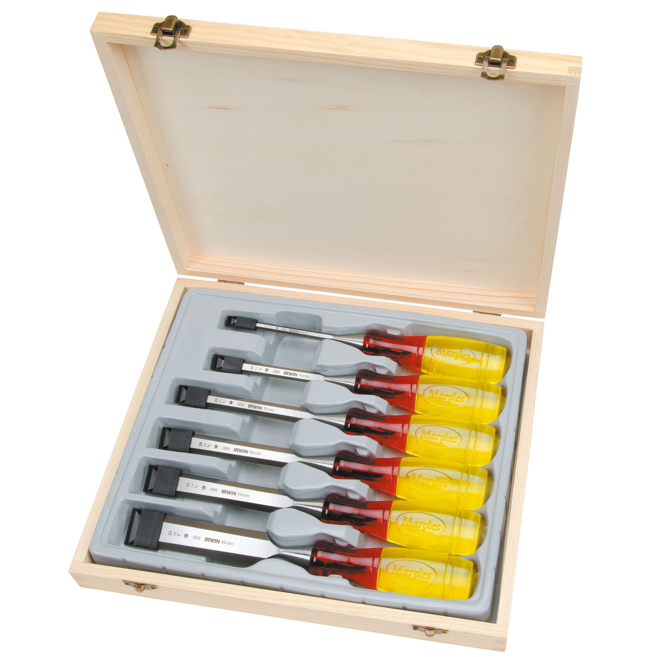 Irwin TM373S6 Marples Bevel Edge Chisel Set 6 Piece