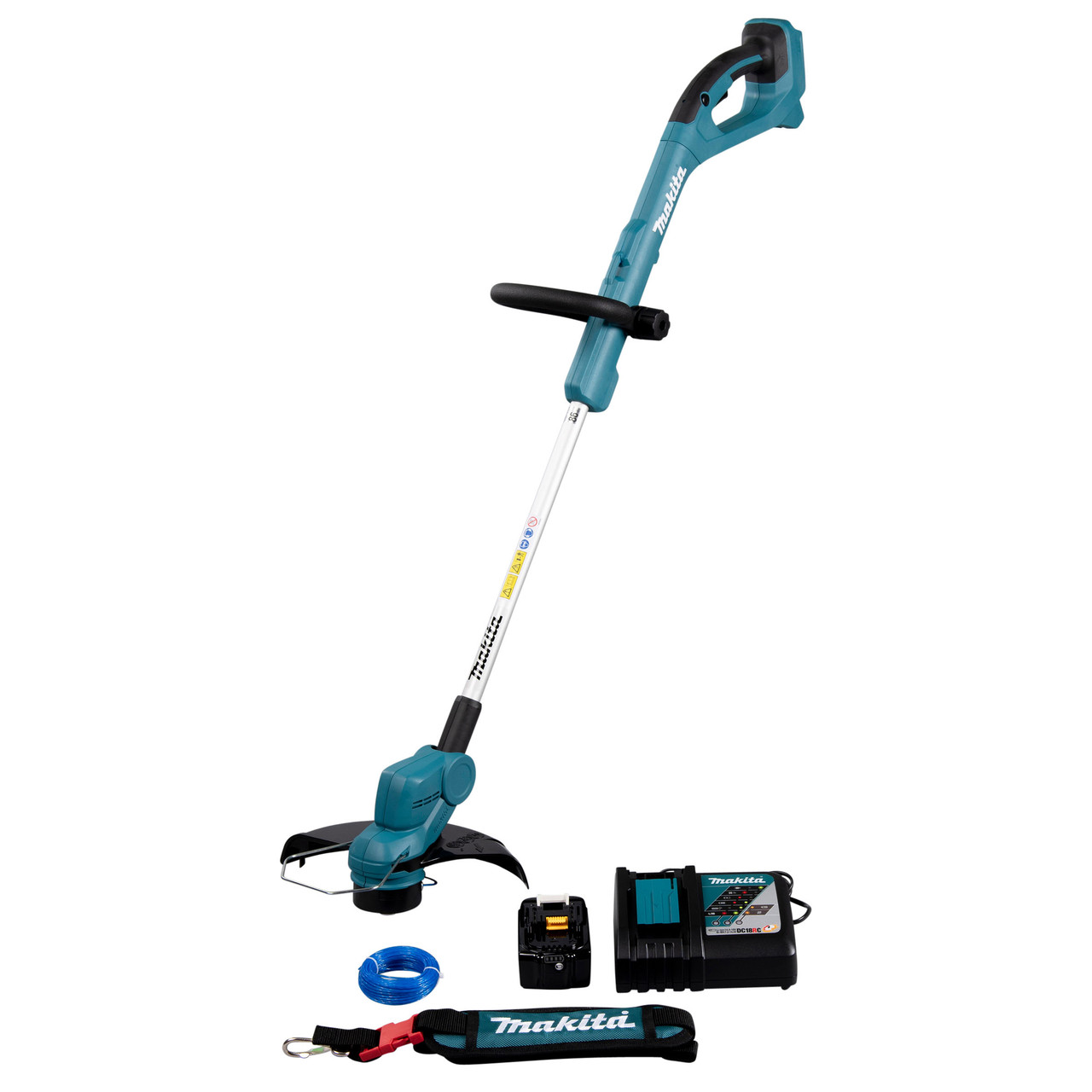 Makita DUR193RT 18V LXT Line Trimmer with 1 × 5.0Ah Battery