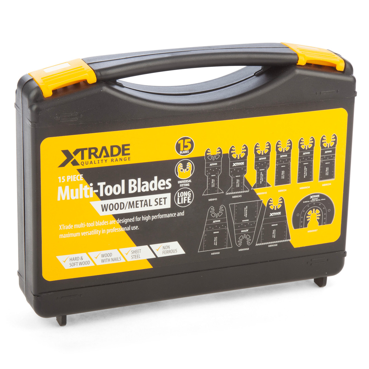 Xtrade MBMWSET15B 15 Piece Multi-Tool Blade Set