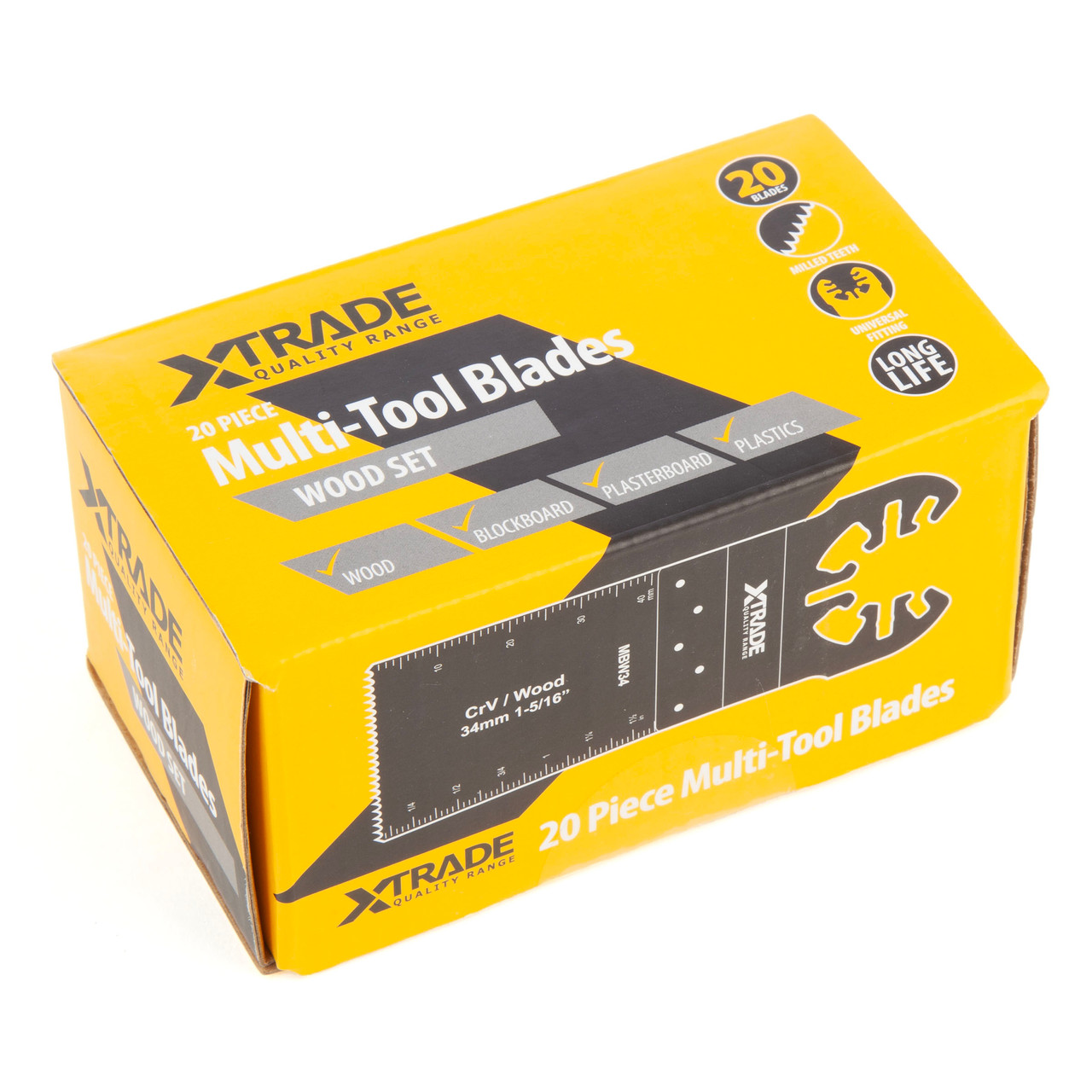Xtrade MBW3420 Multi-Tool Blades with 20 Pack