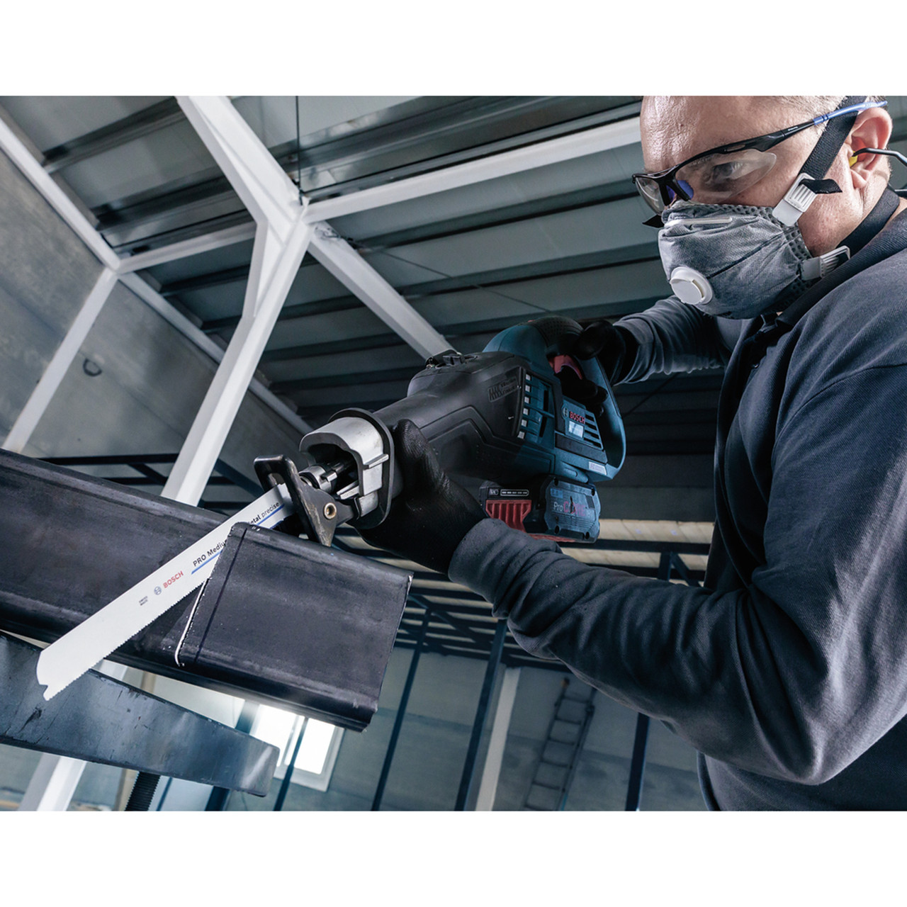 Bosch 2608658991 S937BEF PRO Reciprocating Saw Blade for Metal 150mm (Pack of 5)