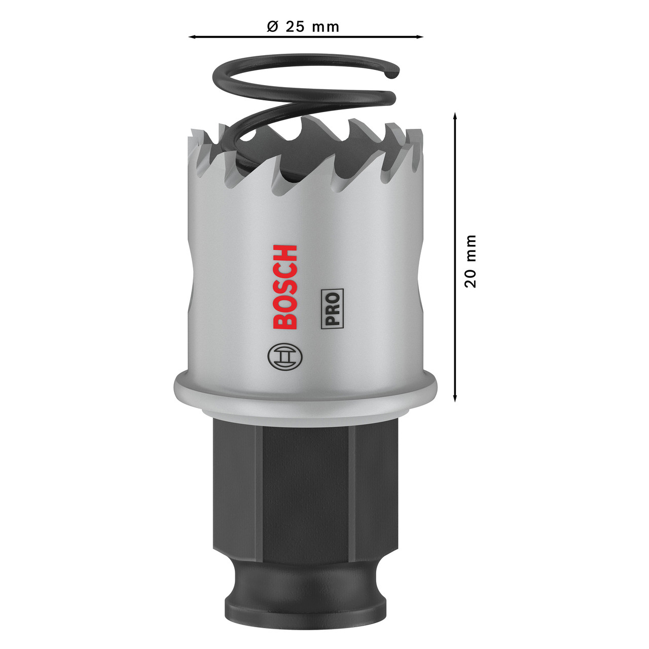 Bosch 2608594443 PRO Sheet Metal PC Plus Hole Saw 25mm