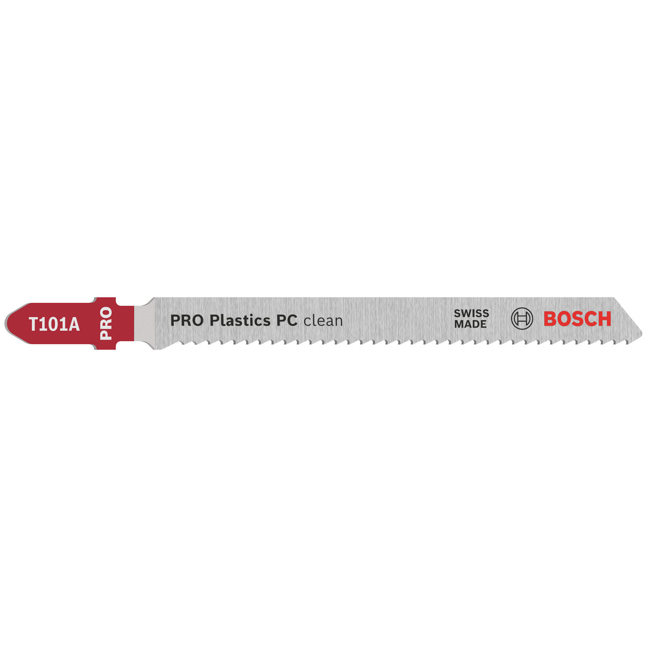 Bosch 2608631010 T101A PRO Clean Jigsaw Blade for Plastic 100mm (Pack of 5)