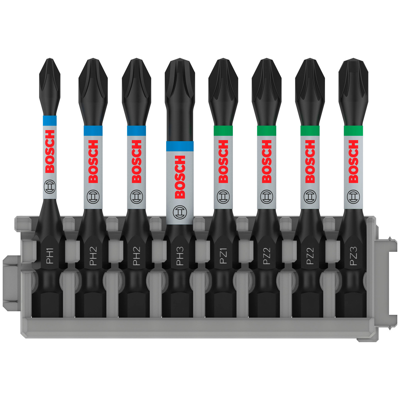 Bosch 2608522328 8 Piece Impact Screwdriver Bit Set