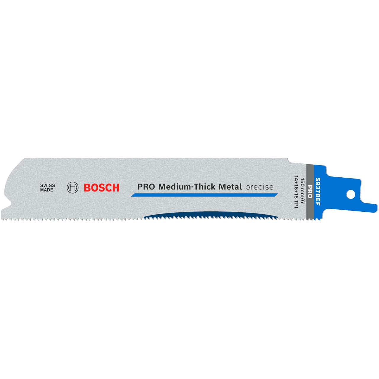 Bosch 2608658991 S937BEF PRO Reciprocating Saw Blade for Metal 150mm (Pack of 5)