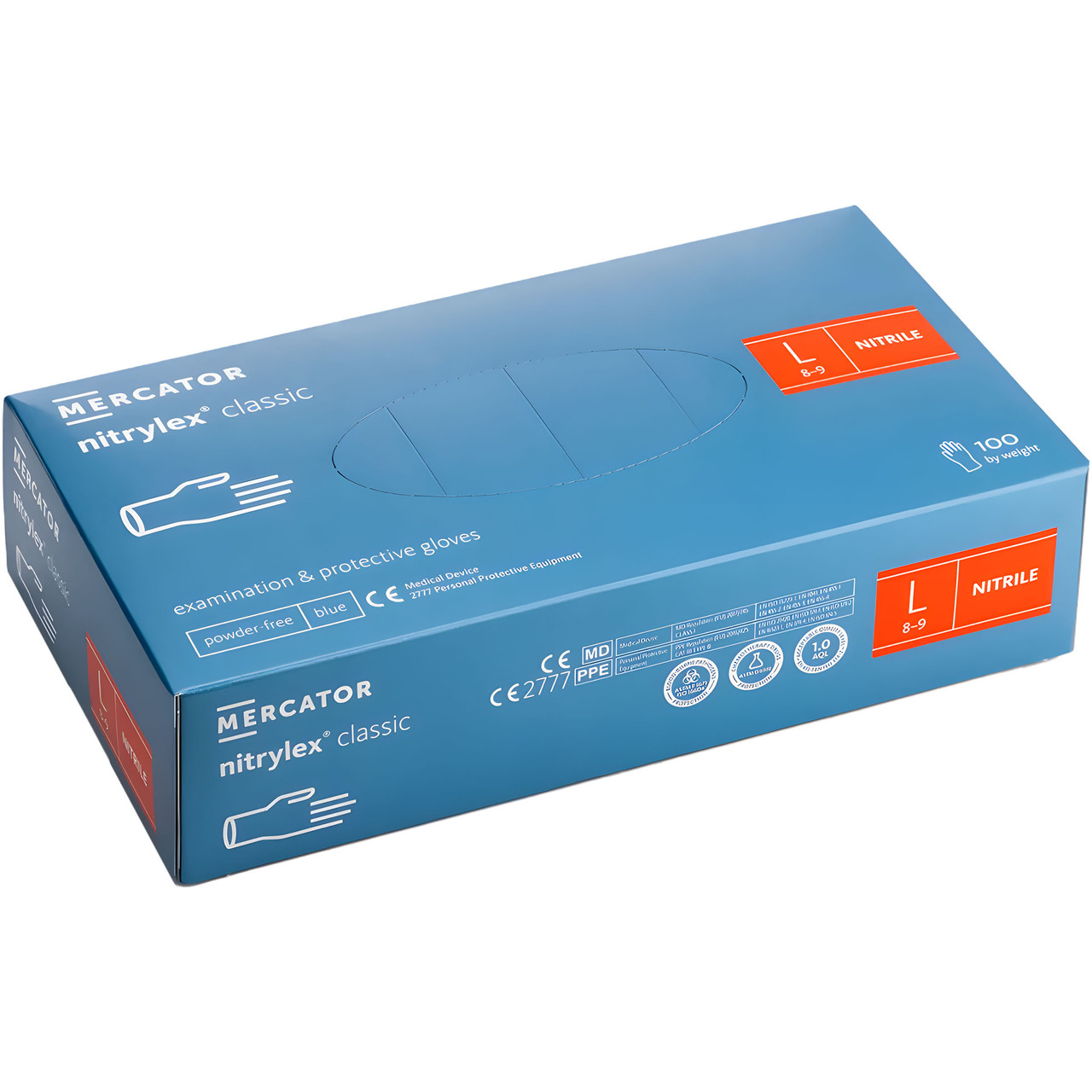 Predator By Ron RD30019906 Nitrile Gloves XXL Pack of 100