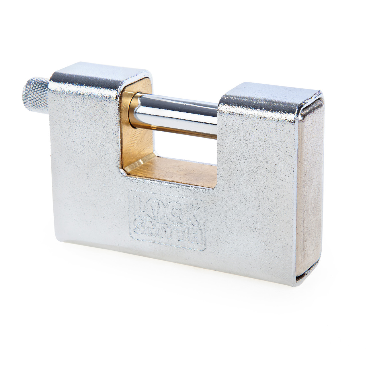 Locksmyth L2200026 90mm Armoured Rectangular Padlock