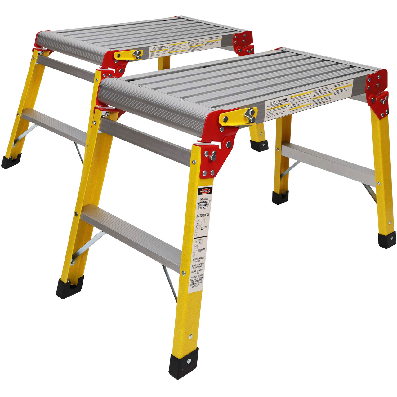 Excel 6491 Fibreglass Folding Platform Workbench 600 × 300mm