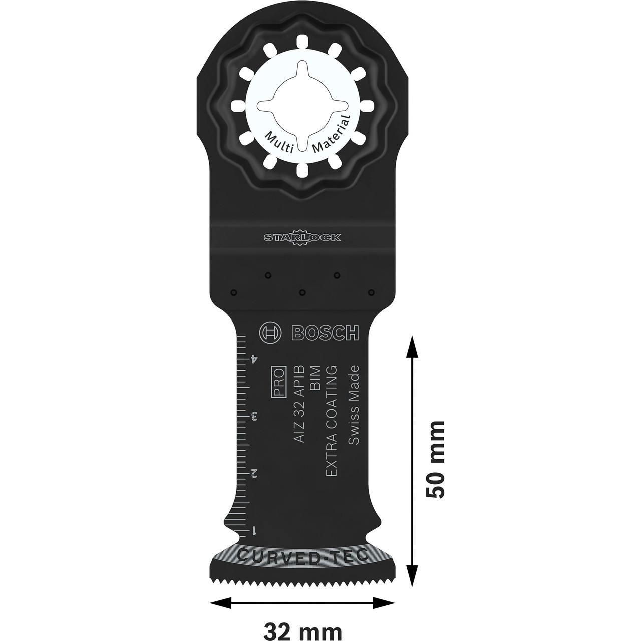 Bosch 2608669069 AIZ 32 APIB PRO Starlock Plunge Cut Multi-Tool Blade 32 × 50mm