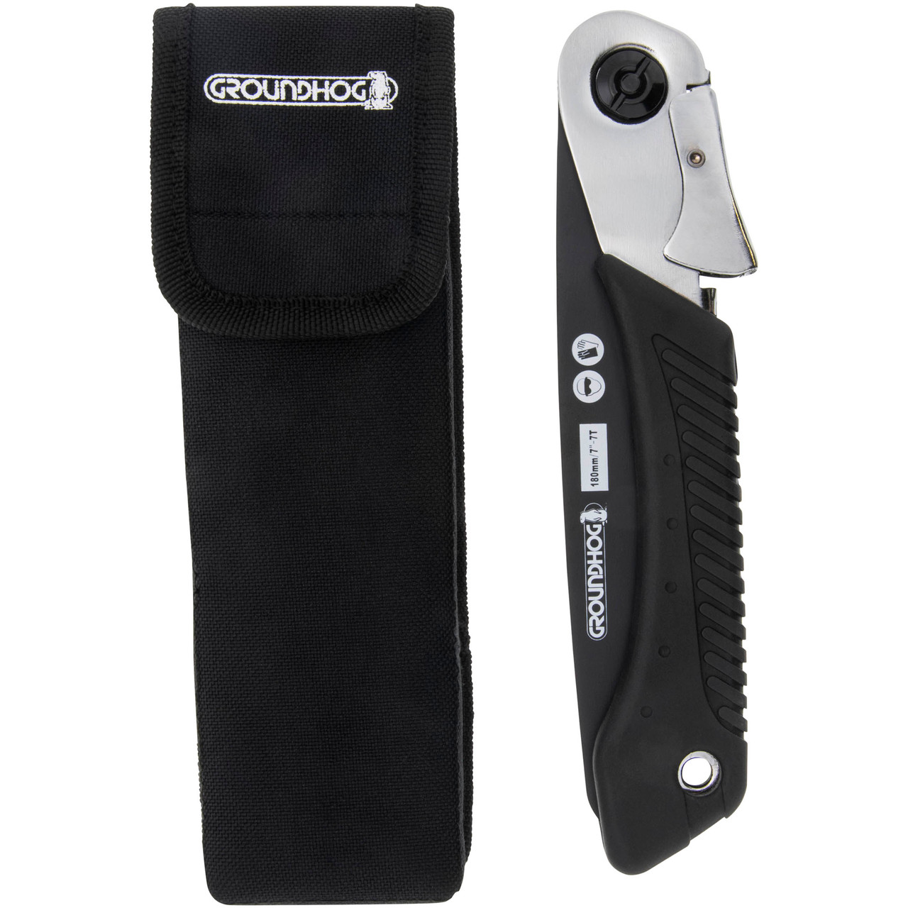 Groundhog G0900006 Fast Cut Folding Pruning Saw 7"