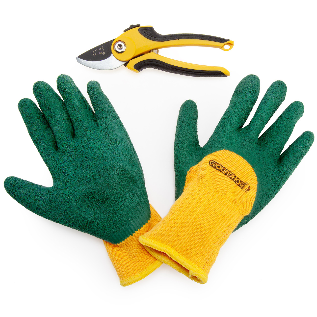 Groundhog G1300058 Secateurs & Glove Set