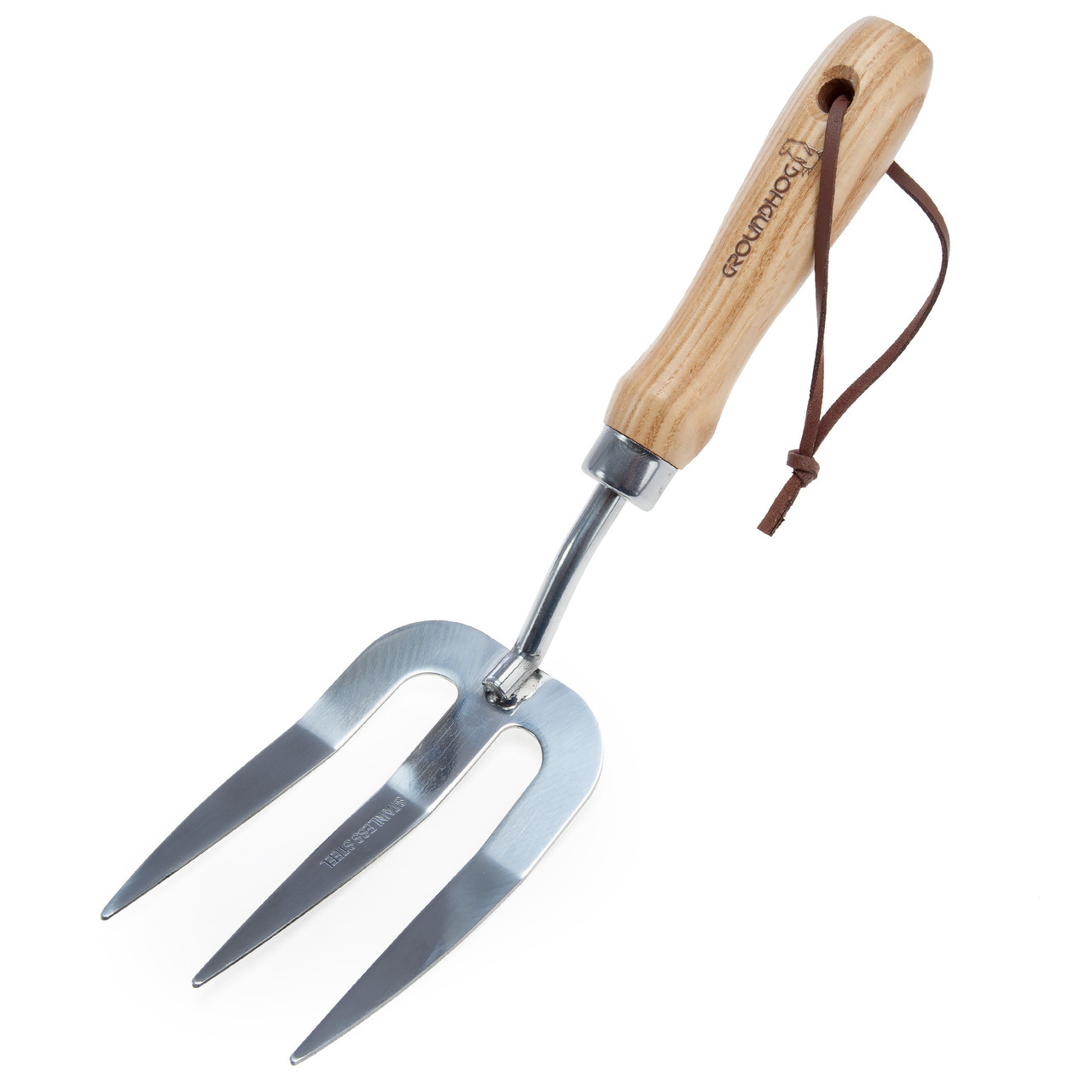 Groundhog G1300062 Stainless Steel Hand Trowel & Fork Set with Gloves