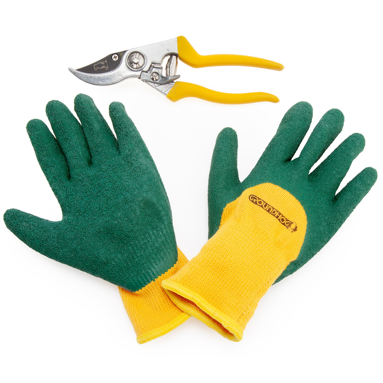 Groundhog G1300063 Bypass Secateurs 8"/200MM with Gloves