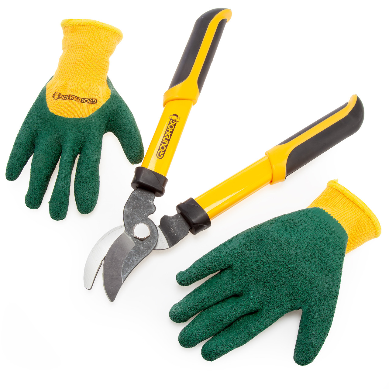 Groundhog G1300067 Mini Bypass Lopper 15"/380mm with Glove Set