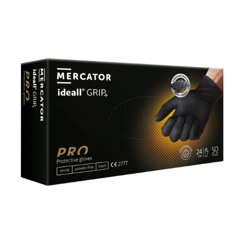 Predator By Ron RP30026003 Ideal Grip Black Gloves Size 8
